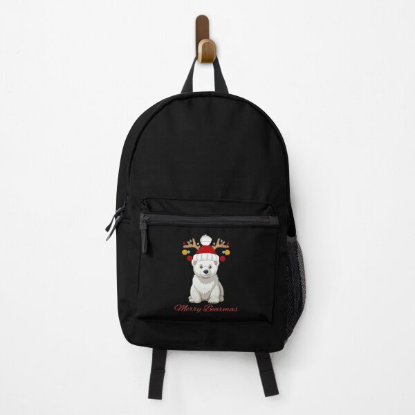 Item preview, Merry Bearmas, Christmas humor, funny Christmas design, cute bear designed and sold by SofikoDesigns.