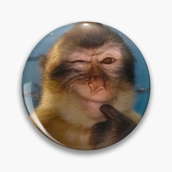 Item preview, flirty monkey designed and sold by KavozStudio.