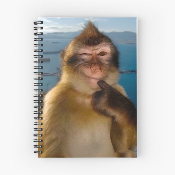 Item preview, flirty monkey designed and sold by KavozStudio.