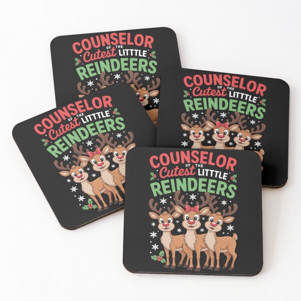 Item preview, Counselor Of The Cutest Reindeers Christmas Counselor designed and sold by TyraYoung.