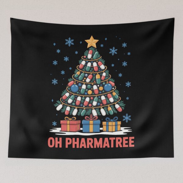 Item preview, Christmas Pharmacy Tech designed and sold by PunkNation-Arts.
