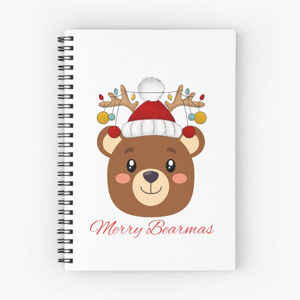 Artikelvorschau, Fröhliche Bärenweihnachten, Weihnachtshumor, lustiges Weihnachtsdesign, süßer Bär entworfen und verkauft von SofikoDesigns.