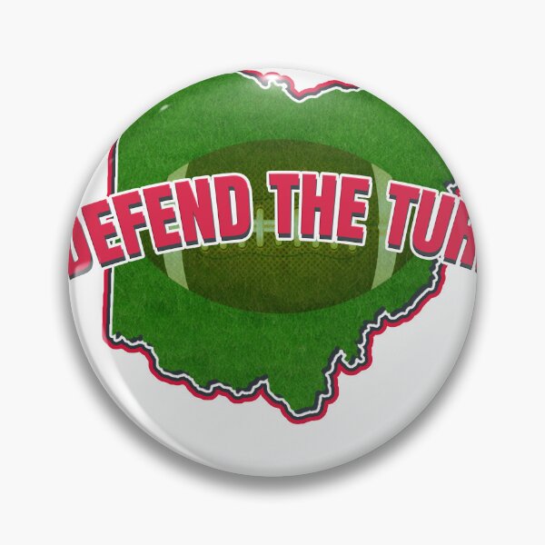 Item preview, Defend the Turf | Ohio Football-Inspired Sticker designed and sold by jonkiwi.