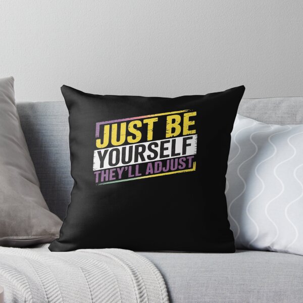 Item preview, Non-Binary Be Yourself They Adjust LGBT Enby Non Binary Flag designed and sold by DrewLeuschke.