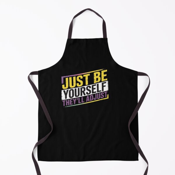 Item preview, Non-Binary Be Yourself They Adjust LGBT Enby Non Binary Flag designed and sold by DrewLeuschke.