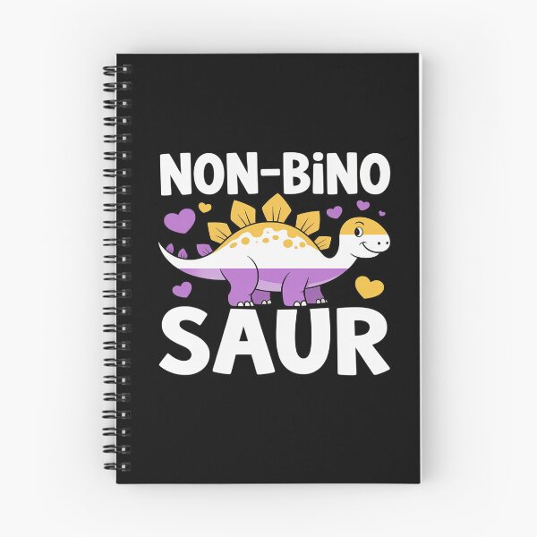 Item preview, Non Bino Saur Dinosaur Aagender Non Binary designed and sold by MinaReinger.