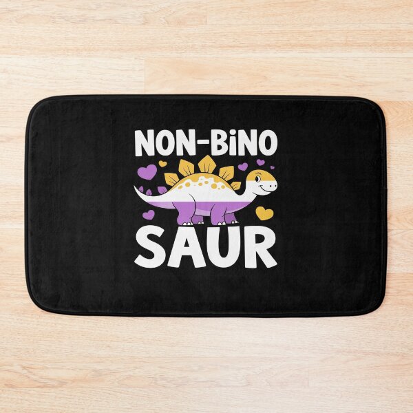 Item preview, Non Bino Saur Dinosaur Aagender Non Binary designed and sold by MinaReinger.