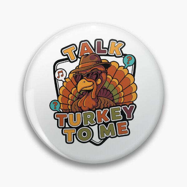 Item preview, Talk Turkey To Me - Holiday Cool Turkey with Shades  designed and sold by ModdiesColors.