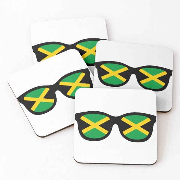 Item preview, Jamaica Glasses | Jamaican Flag Sunglasses Design designed and sold by wackyartwork.