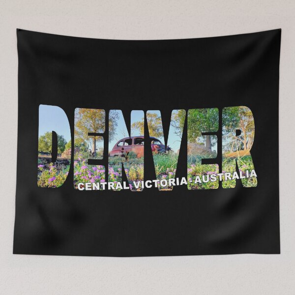 Item preview, DENVER - Central VIC Australia - Old Car Wreck Art Farm Stay designed and sold by Adam Gormley.