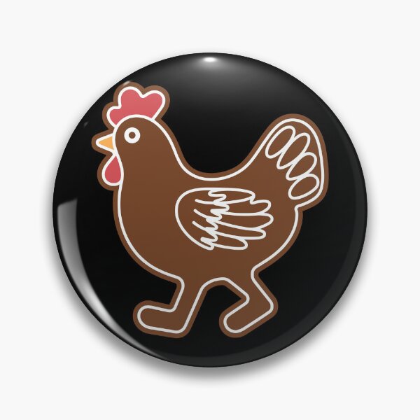 Item preview, Gingerbread Chicken Christmas Cookie designed and sold by theartfulaspie.