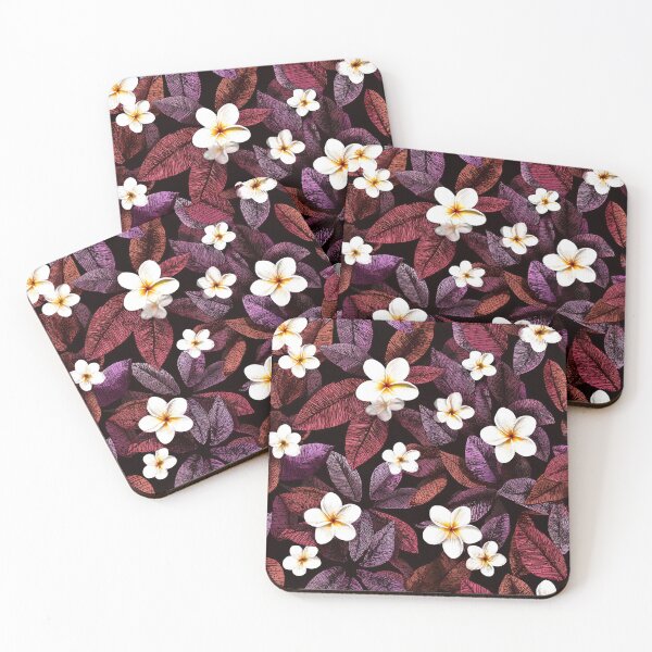 Item preview, Plumeria Dark Violet designed and sold by scicilysimonee.