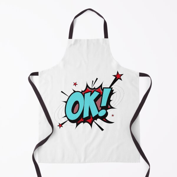 Item preview, OK Pop Art Comic Text Design designed and sold by NxtGenDesigns.