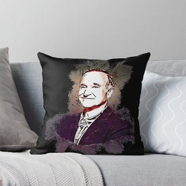 Item preview, Robin Williams Portrait With Brush Strokes designed and sold by fernangen.