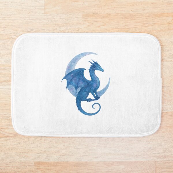 Item preview, Dragón Celestial y Luna | Diseño de acuarela de fantasía etérea designed and sold by IgniteByYou.