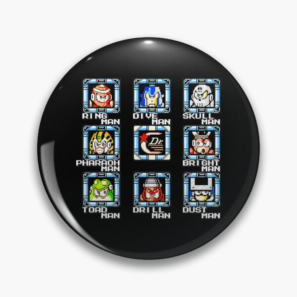 Item preview, Mega Man 4 Stage Select designed and sold by katmitange.