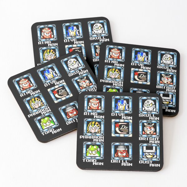 Item preview, Mega Man 4 Stage Select designed and sold by katmitange.