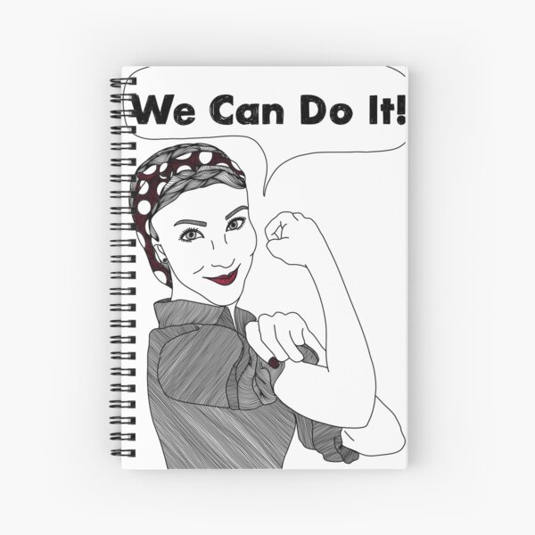 We Can Do It! | Women Power Spiral Notebook