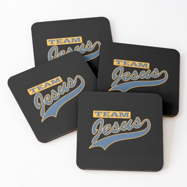 Item preview, Team Jesus Retro Script Crest designed and sold by BarbaraLFalo.