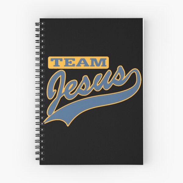 Item preview, Team Jesus Retro Script Crest designed and sold by BarbaraLFalo.