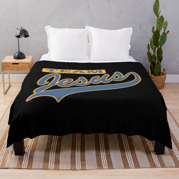 Item preview, Team Jesus Retro Script Crest designed and sold by BarbaraLFalo.