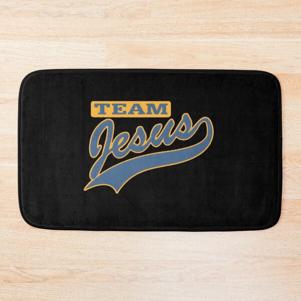Item preview, Team Jesus Retro Script Crest designed and sold by BarbaraLFalo.