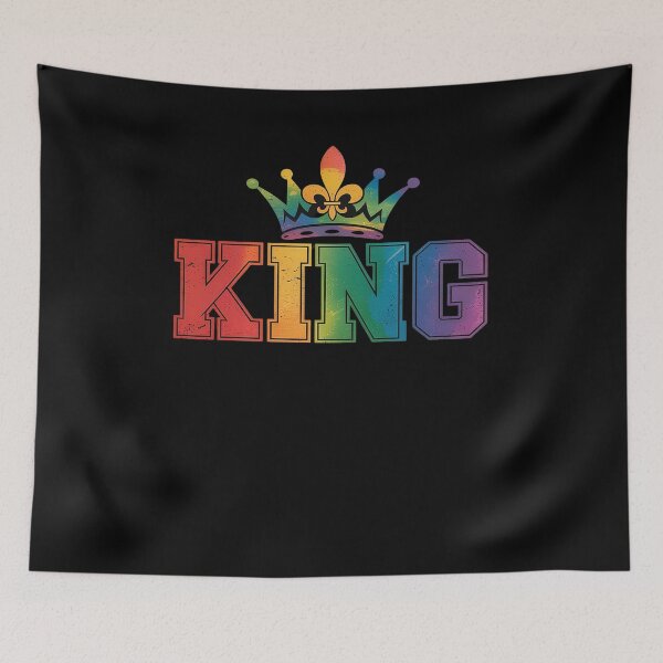 Item preview, LGBT Pride Shirts Lesbian King Queen designed and sold by HaileyRobel.