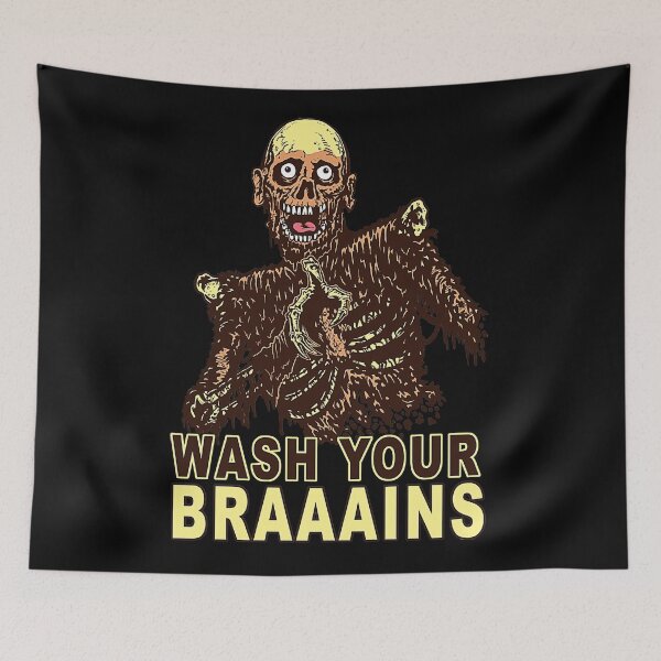 Item preview, Return Of The Living Dead Wash Your Brains designed and sold by duneee2xhha.