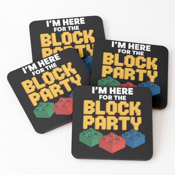 Item preview, Funny Building Blocks Block Party Kids Parents designed and sold by papertaless.