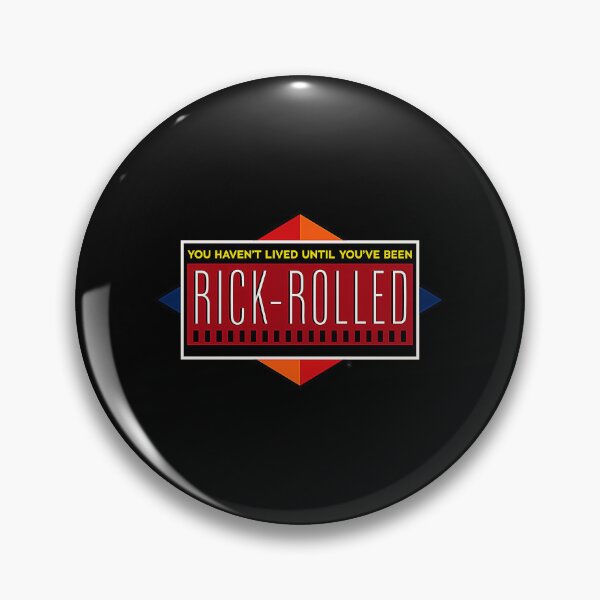 Item preview, Rick Astley Rickrolled Retro Banner  designed and sold by johzenfra.