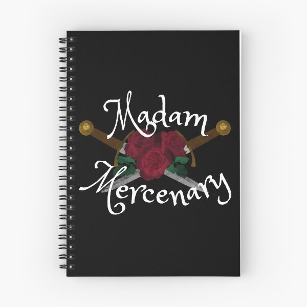 Item preview, Madam Mercenary- for dark backgrounds  designed and sold by mmrees.