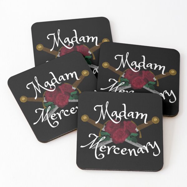 Item preview, Madam Mercenary- for dark backgrounds  designed and sold by mmrees.