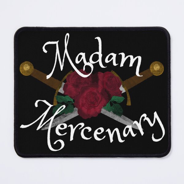 Item preview, Madam Mercenary- for dark backgrounds designed and sold by mmrees.