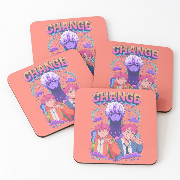 Item preview, Jiji "change" evil eye, colorful retro videogame llustration  designed and sold by Moonshroomarts.