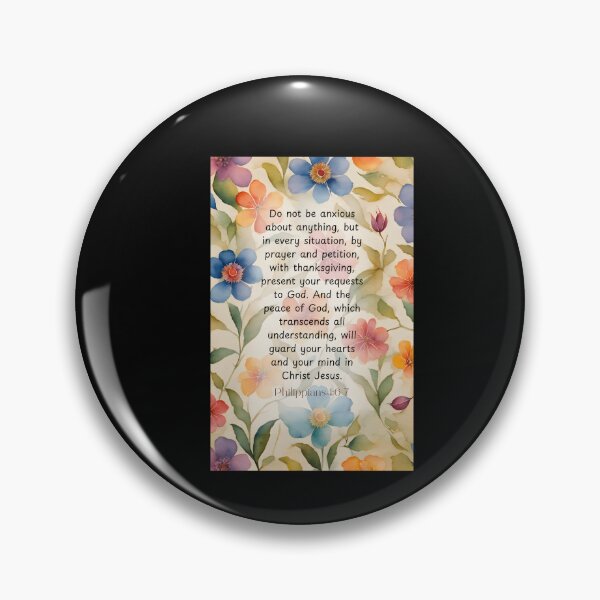 Item preview, Philippians 4:6–7 Present Your Requests to God designed and sold by BarbaraLFalo.