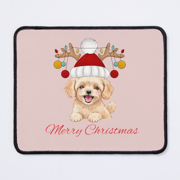Item preview, Merry Christmas, Christmas humor, funny Christmas design, cute dog designed and sold by SofikoDesigns.