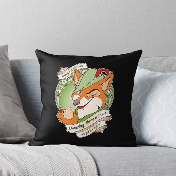 Item preview, Robin Hood Fox With Scroll Banner designed and sold by theareyesan.