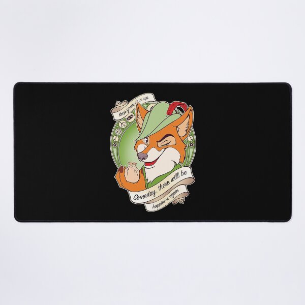 Item preview, Robin Hood Fox With Scroll Banner designed and sold by theareyesan.