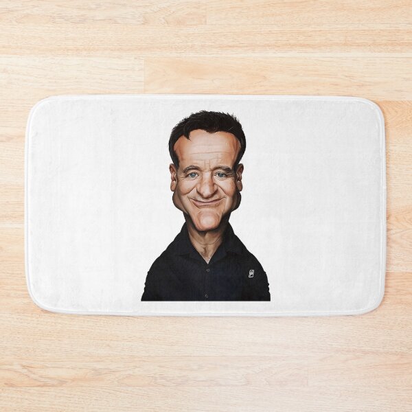 Item preview, Robin Williams Bright Smile Portrait Photo designed and sold by fernangen.