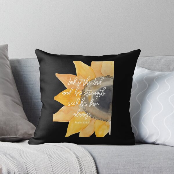 Item preview, Psalm 105:4 Seek the Lord Sunflower designed and sold by BarbaraLFalo.