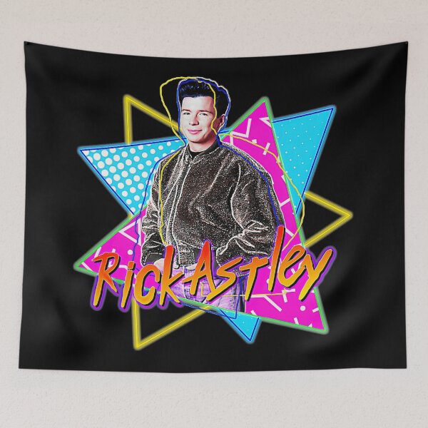 Item preview, Rick Astley Neon Frame 80s Style designed and sold by johzenfra.