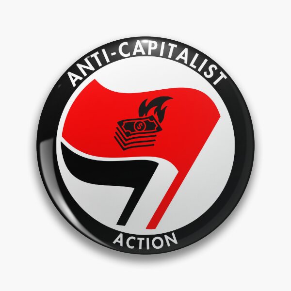 Item preview, Anti-Capitalist Action Antifascist designed and sold by thecamphillips.