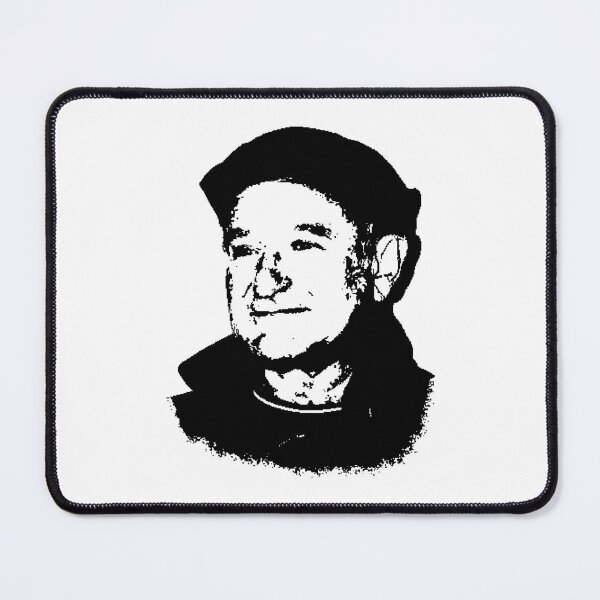 Item preview, Robin Williams Black And White Hat Pose designed and sold by fernangen.