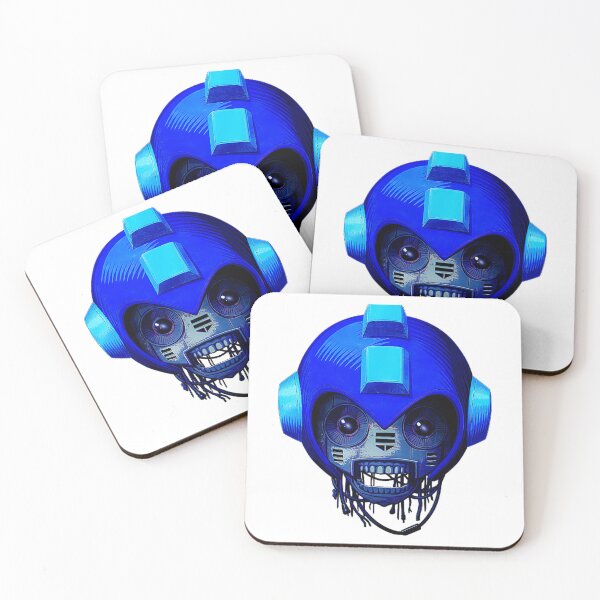 Item preview, Mega Man Skull designed and sold by katmitange.