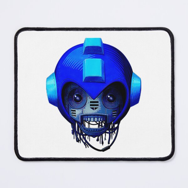 Item preview, Mega Man Skull designed and sold by katmitange.