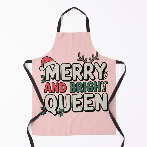 Item preview, Merry and Bright Queen – Cute Christmas Typography Design for Holiday T-Shirts, Hoodies & Gifts designed and sold by graphicnew.