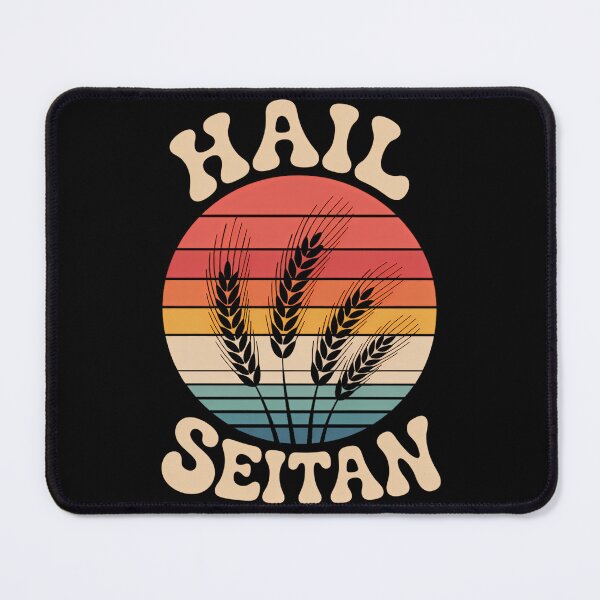 Item preview, Vaganism Vegetarian Hail Seitan Joke designed and sold by papertaless.
