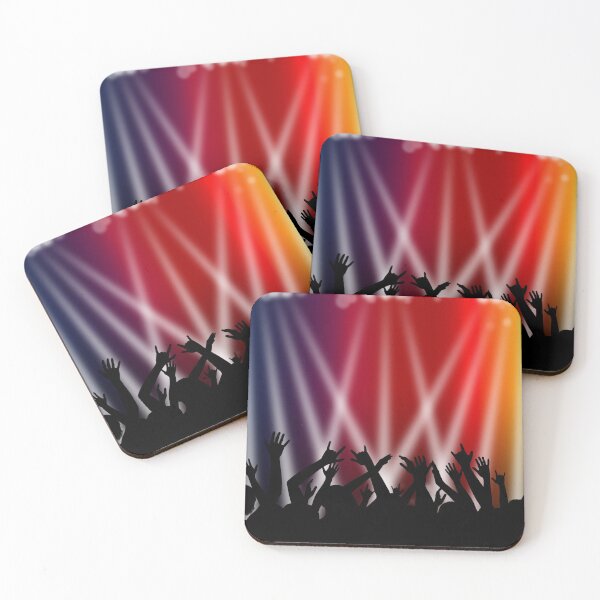Item preview, Dancing Crowd With Multi Colour and White Spotlights designed and sold by MarkUK97.