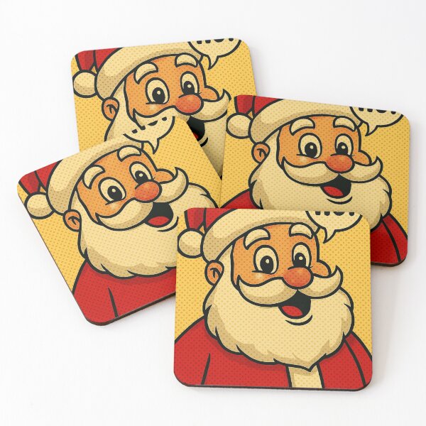 Item preview, Retro Santa Claus – Classic Christmas Pop Art Illustration - Ho! designed and sold by lapart.