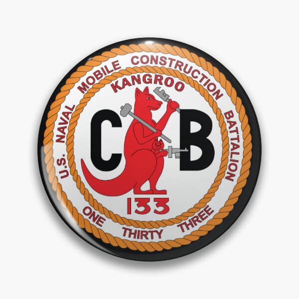 Item preview, SSI - 133rd  Naval Mobile Construction Battalion X 300 designed and sold by Military Insignia Products.